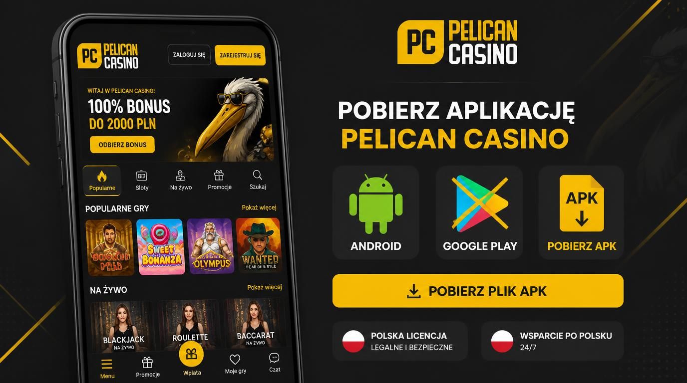 Interfejs mobilny aplikacji z APK zamiast Google Play.